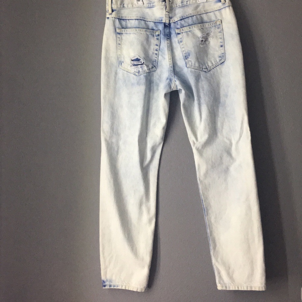 Light Blue Ripped Jeans - Picture 2 of 2